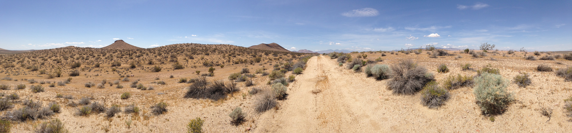 UltimateGraveyard Mojave Desert Film Location - Mountain View Panaroma